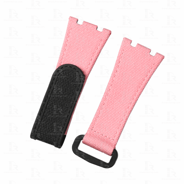 Custom Pink velcro strap replacement for Audemars Piguet Royal Oak offshore Custom Pink velcro strap replacement for Audemars Piguet Royal Oak offshore