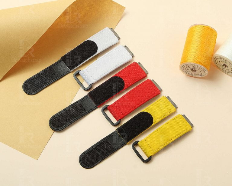 Customized Richard Mille rm velcro strap nylon replacement Richard Mille straps for sale white red yellow orange blue black Nylon for RM 035 030 055 011 016 059 067 watch band at a low price