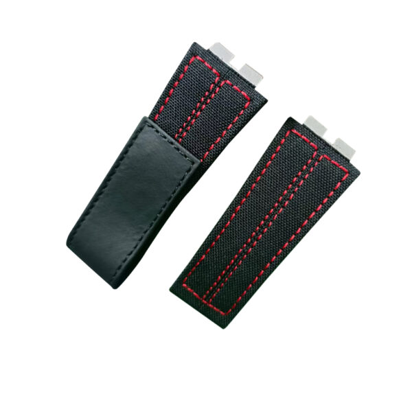 Hublot big bang 411 replacement orange canvas velcro strap Nylon watch band