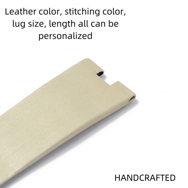 Best quality handmade OEM satin material Vanilla Black watch strap and watch band replacement for cartier baignoire ladies watch online - Shop the high-end quality straps and watch bands from DR Watchstrap for sale at a low price