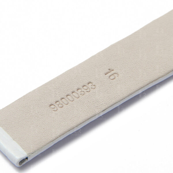 Best Omega Deville srap replacement Alligator leather men ladies watch straps white pink alligator 16mm custom watchband Omega Deville bands