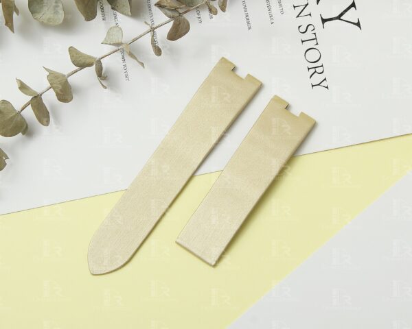 Best quality handmade OEM satin material Vanilla Black watch strap and watch band replacement for cartier baignoire ladies watch online - Shop the high-end quality straps and watchbands from DR Watchstrap for sale at a low price