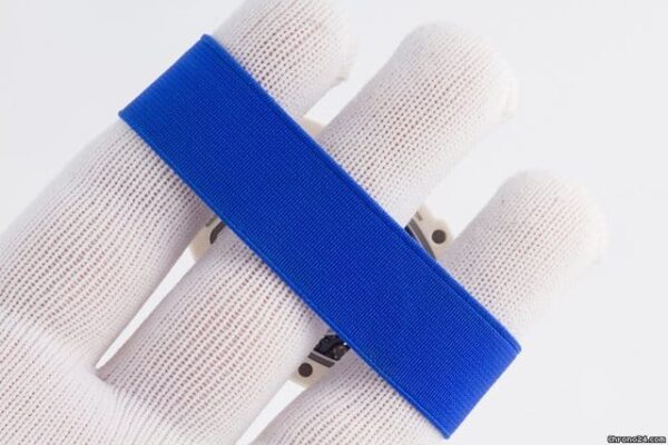 Replacement Richard Mille Elastic strap RM67 035 011 030 055 blue canvas