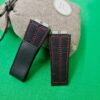 Custom Hublot Big bang 411 watch band black velcro nylon canvas strap