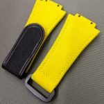 Hublot 645 42mm with blue velcro watch band (2)