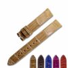 Aftermarket yellow alligator watch band for Vacheron Constantin 1972 Asymmetric - Custom leather strap