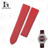 Buy Custom Handcrafted Red satin watch band tag heuer formula 1 strap replacement straps for sale (1)