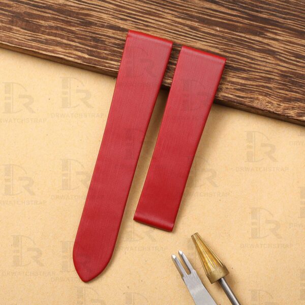 Buy Custom Handcrafted Red satin watchbands tag heuer formula 1 strap replacement straps for sale (3)
