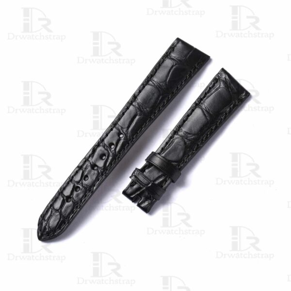 Buy custom Vacheron Constantin 1972 Asymmetric Black leather watch band 14mm 17mm replacement for sale (3)