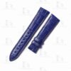 Buy custom Vacheron Constantin 1972 Asymmetric Blue leather watchband 14mm 17mm replacement for sale