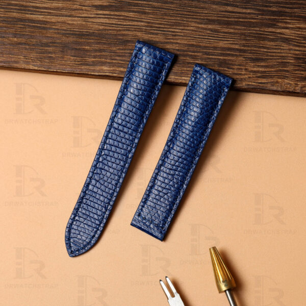 Smooth and Soft selected lizard leather strap material