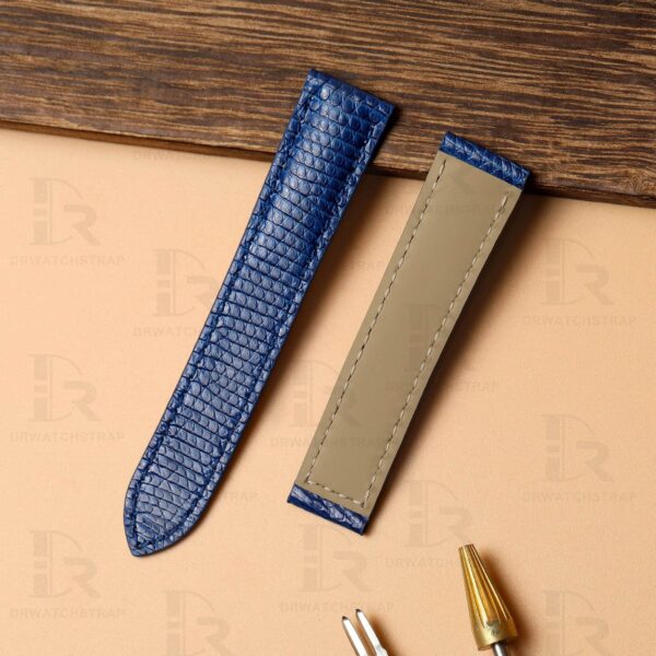 Premium lizard leather strap material