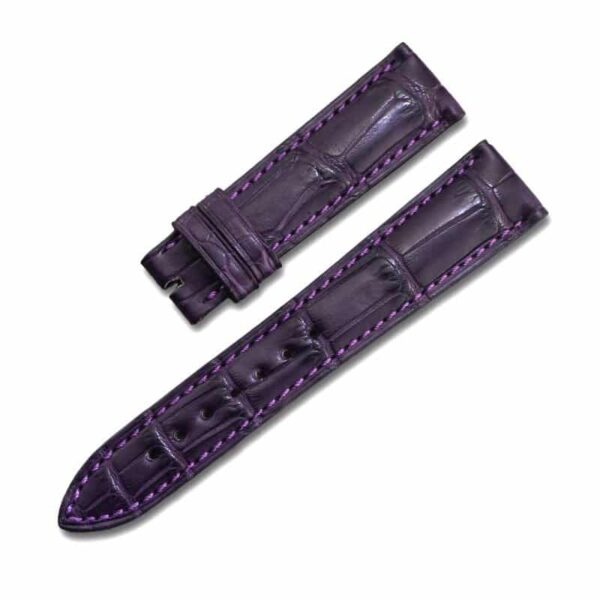 Custom leather watch band for Breguet Tradition (black,brown,purple...)