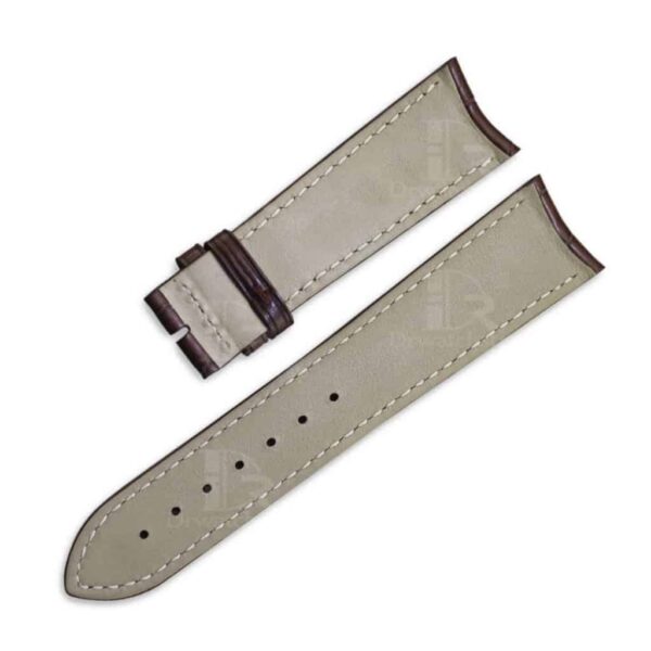 custom strap replacement for Jaeger-Lecoultre Master Crocodile black brown alligator watch band