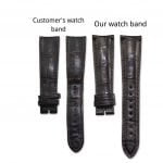 Patek Philippe Nautilus brown calfskin leather strap (1)