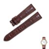 OEM leather strap for Breguet Tradition brown alligator replacement watch band