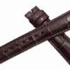 OEM leather strap for Jaeger-Lecoultre Master brown alligator replacement watch band