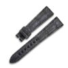 custom strap for Zenith ELITE STAR gray alligator leather replacement watch band - Customized