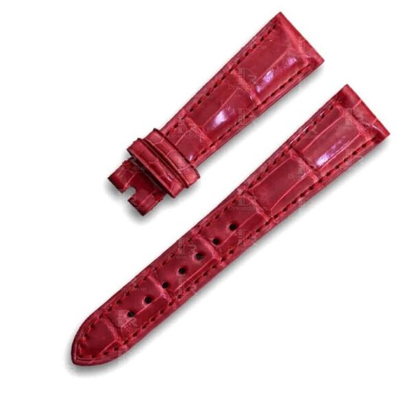 OEM leather strap for Zenith ELITE STAR black alligator replacement watch band - Customized