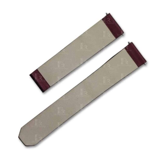 Custom best quality satin ladies red ribbon strap and watch band replacement fit fot TAG Heuer F1 Formula 1 watch - handcrafted OEM TAG Heuer watchbands and straps online at a low price