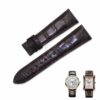 Custom handmade alligator leather watch band for PIAGET Black Tie ALTIPLANO strap