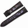 Custom handmade alligator leather watch band for PIAGET Black Tie ALTIPLANO strap