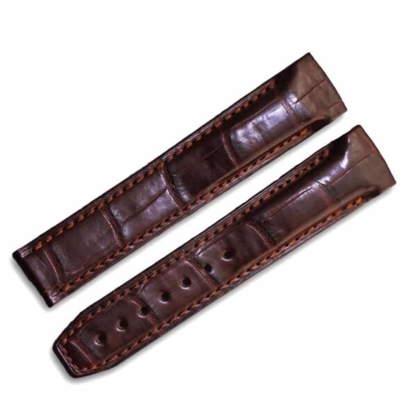 Custom material, leather color, stitching color, size, length and are available on request.