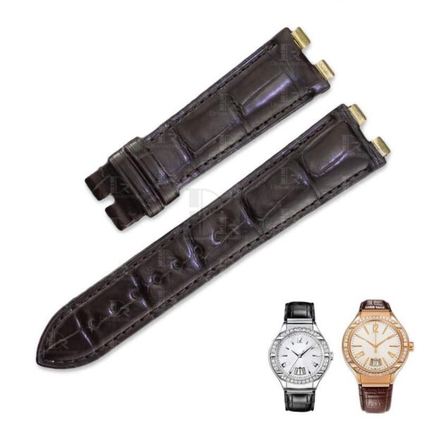 Replacement leather watch band for Piaget Polo strap handmade