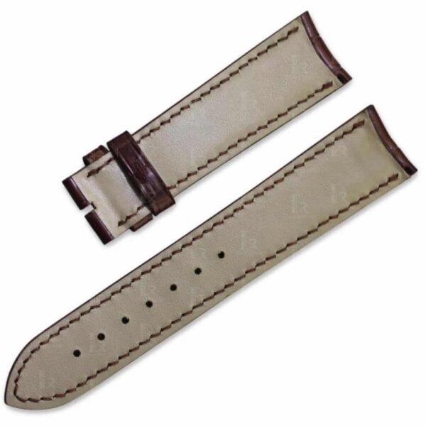 Replacement Vacheron Constantin Traditionnelle 81180 85180 brown alligator leather strap - Customized watch bands