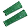 Genuine best quality custom handmade green Grade A alligator crocodile leather watch strap and watch band replacement 20mm fit for rolex daytona luxury watches - Shop the high-end alligator straps online