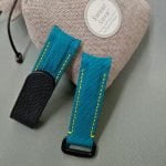 Custom green nylon velcro watch band for Hublot Big Bang 441