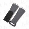Custom Dark Grey nylon velcro watch band for Hublot Big Bang 441