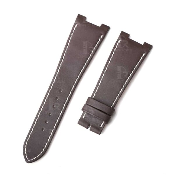 Dark Brown calfskin leather strap for Patek Philippe Nautilus 5712 5711