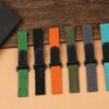 Custom velcro watch band flat end – Made to order 20mm 21mm 22mm (2) Custom velcro watch band flat end - Made to order 20mm 21mm 22mm (2)