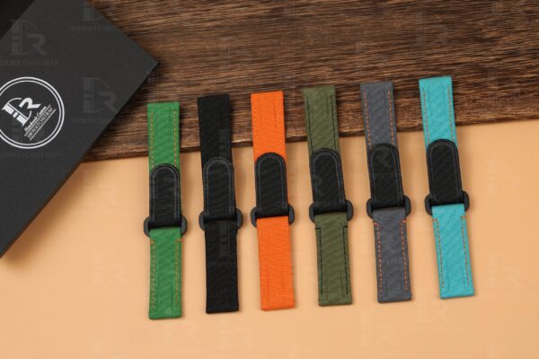 Custom velcro watch band flat end – Made to order 20mm 21mm 22mm (2) Custom velcro watch band flat end - Made to order 20mm 21mm 22mm (2)