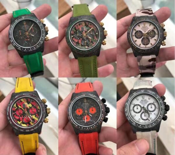 Rolex-Velcro-watch-band-custom-replacement-strap 20mm elastic watch stap exercise for Rolex, Tudor, Longines, Patek Philippe, Blancpain, etc