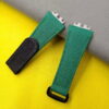 Custom green nylon velcro watch band for Hublot Big Bang 441