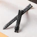 Replacement-round-scale-alligator-strap-for-Chopard-Happy-Diamonds-ladies-watch-band
