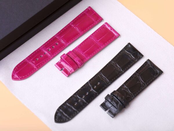 Alligator leather watchband for Patek Philippe Calatrava
