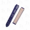 Buy Custom Chopard La Strada diamond Blue Alligator leather strap low price straps (1)