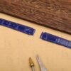Buy Custom Chopard La Strada diamond Blue Alligator leather strap low price straps (2)