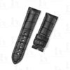 Buy Custom handmade Black alligator watch strap for Panerai Luminor watchband