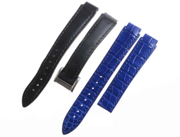 Custom Alligator leather strap fit for Chopard La Strada diamond watchband for sale