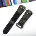 Custom orange elastic watch band for Richard Mille 1