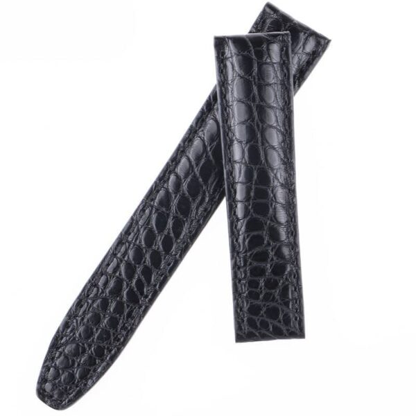 Custom replacement handmade Round-scale leather strap for Mauriox Lacroix Pontos watch band