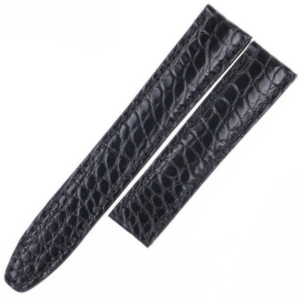 Custom replacement handmade Round-scale leather strap for Mauriox Lacroix Pontos watch bands