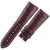 Genuine American Alligator Belly-scale Dark Brown leather watch straps and watch bands 22mm 24mm 26mm replacement for Panerai Luminor Due, Radionir luxury watches from DR Watchstrap for sale at a low price - Shop the high-end quality crocodile strap and watch band