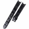 Custom handmade alligator watch strap for Vancleef band