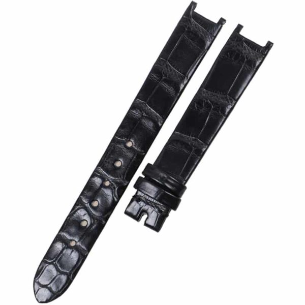 Custom handmade alligator watch strap for Vancleef band