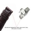 Handmade replacement alligator watch band for Grand Seiko strap